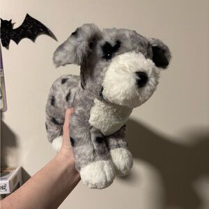 Gray and White Plush, Douglas Cuddle Toys Aussiedoodle